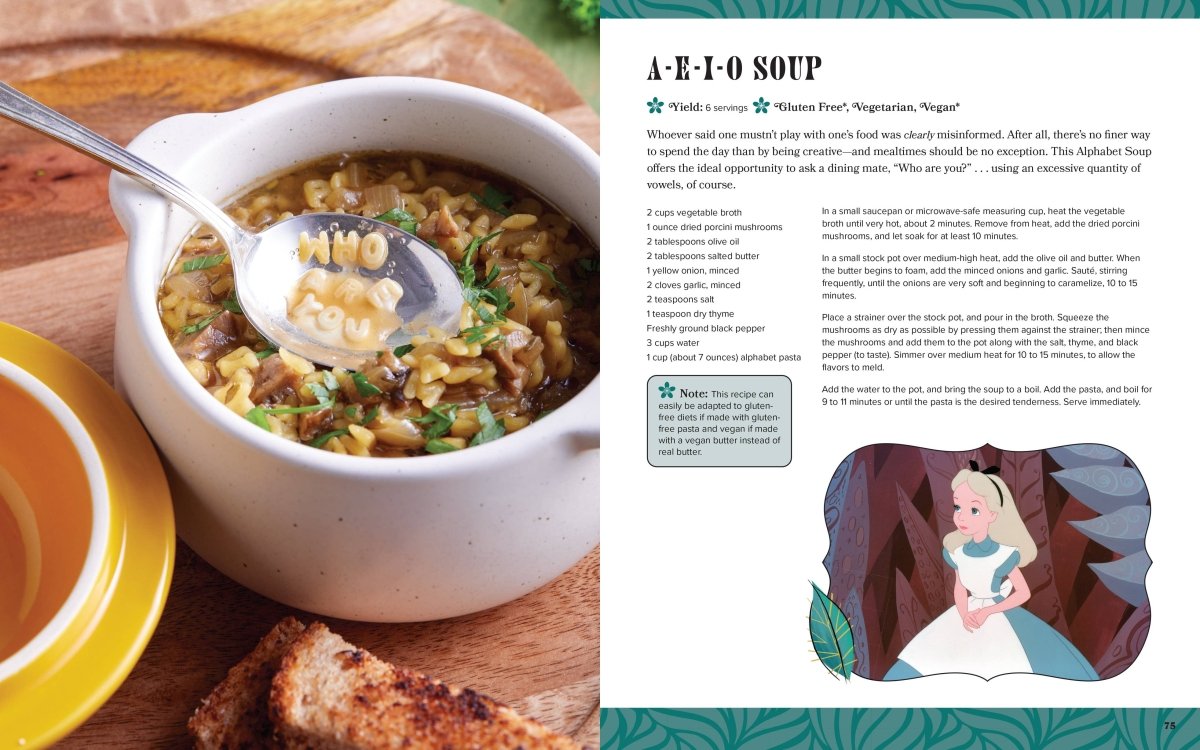 Alice in Wonderland - The Official Cookbook - Gootzy Gaming