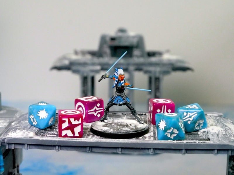 Alien Icon Galactic Skirmish - Hand Crafted Resin Shatterpoint 20 Dice Set - Gootzy Gaming