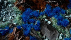 Grass Tufts - Alien Blue 4mm - Gamers Grass - 70x Self Adhesives