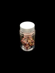 Altoona Maroon - Plastic Standard 7 Dice Set - D&D Dice - Gootzy Gaming