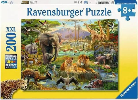 Animals of the Savannah 200 XXL Piece Puzzle - Gootzy Gaming