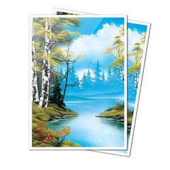 APEX Deck Protector Sleeves: Bob Ross - Lakeside Path (105ct) - Gootzy Gaming