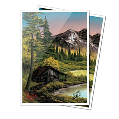 APEX Deck Protector Sleeves: Bob Ross - Mountain Retreat (105ct) - Gootzy Gaming