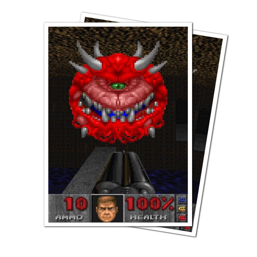 APEX Deck Protector Sleeves: Doom - Cacodemon - Gootzy Gaming