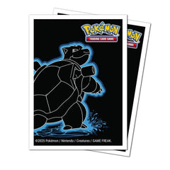 APEX Deck Protector Sleeves: Pokemon Neon Kanto - Blastoise - Gootzy Gaming