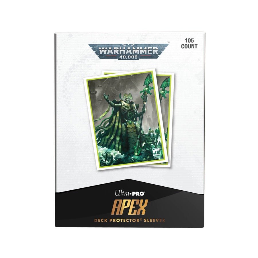 APEX Deck Protector Sleeves: Warhammer 40,000 - Necron Codex Aligned - Gootzy Gaming
