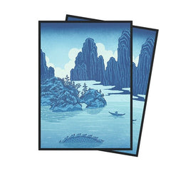 Arcane Fortress Standard Matte Art Card Sleeves (100 Ct): Ukiyo - e - Echoes of the Deep - Gootzy Gaming