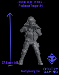 Arsenal Freelancers Bundle 1 - 5 Miniature Bundle - Arsenal Official Miniature - Skull Forge Studios - Gootzy Gaming