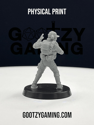 Arsenal Freelancers: Trooper 1 - Arsenal Official Miniature - Skull Forge Studios - Gootzy Gaming
