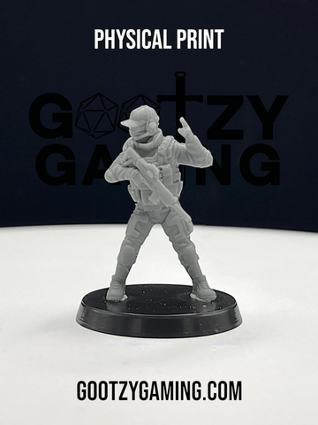 Arsenal Freelancers: Trooper 1 - Arsenal Official Miniature - Skull Forge Studios - Gootzy Gaming