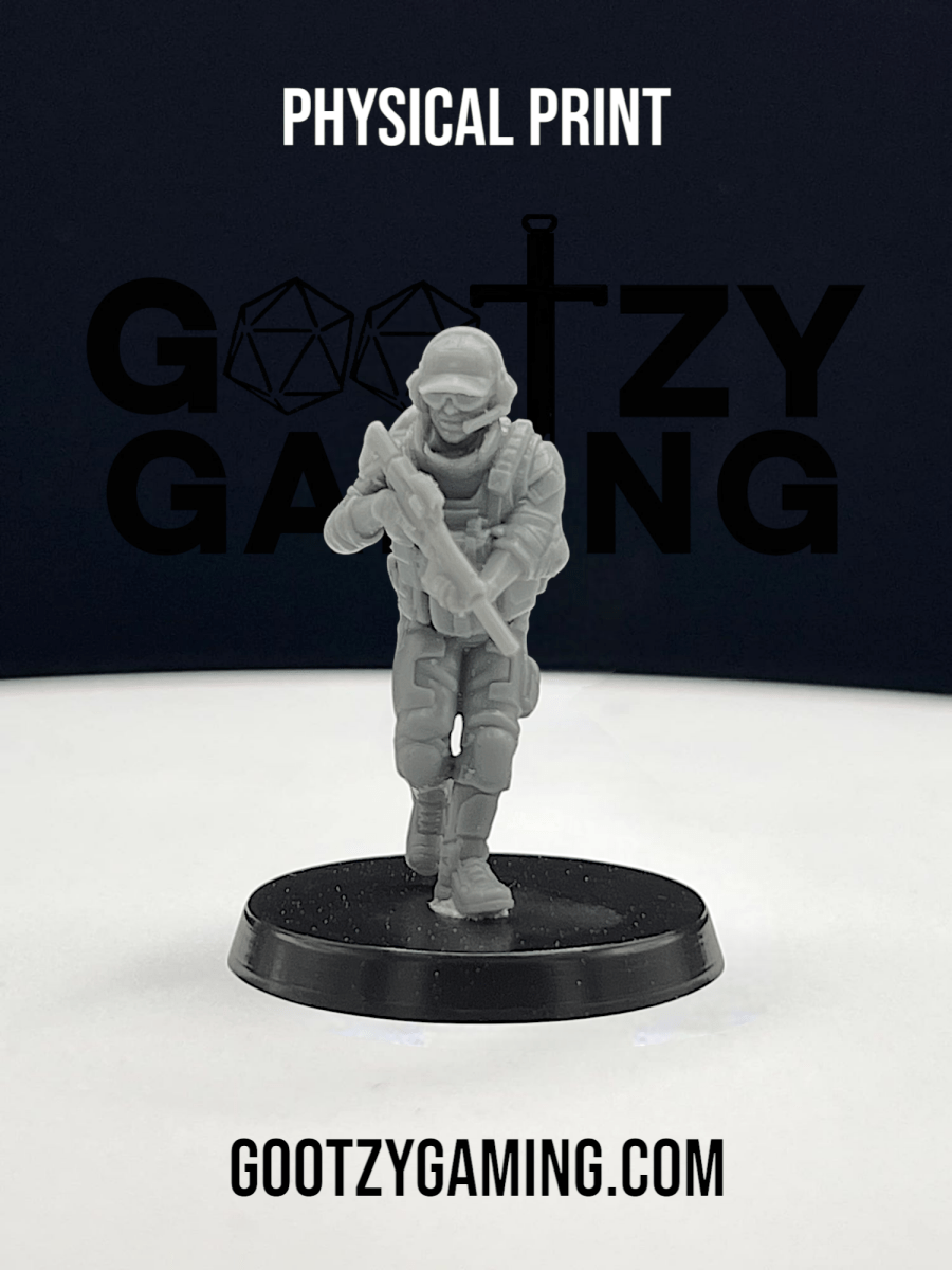 Arsenal Freelancers: Trooper 3 - Arsenal Official Miniature - Skull Forge Studios - Gootzy Gaming