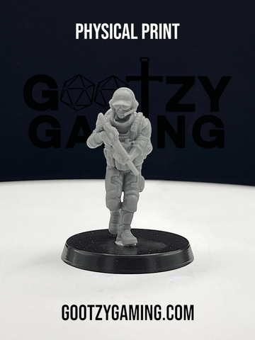 Arsenal Freelancers: Trooper 3 - Arsenal Official Miniature - Skull Forge Studios - Gootzy Gaming