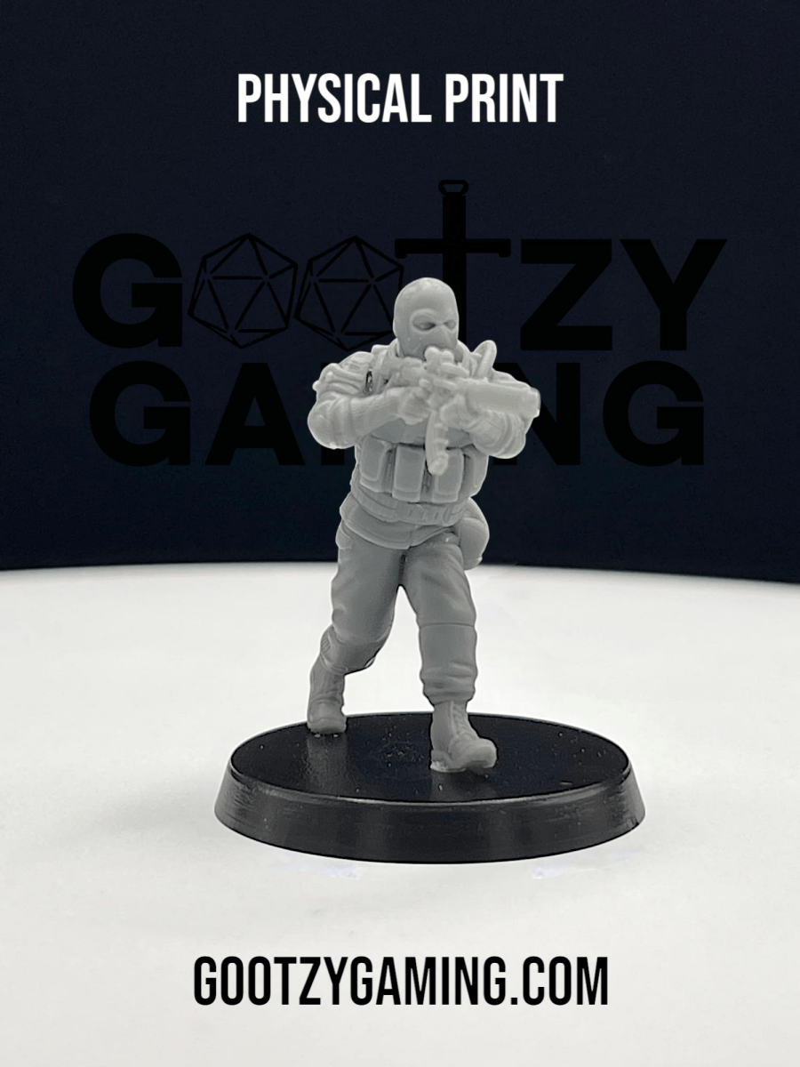 Arsenal Freelancers: Vulcan Trooper 1 - Arsenal Official Miniature - Skull Forge Studios - Gootzy Gaming