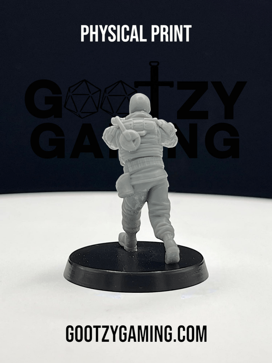 Arsenal Freelancers: Vulcan Trooper 1 - Arsenal Official Miniature - Skull Forge Studios - Gootzy Gaming