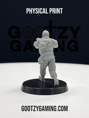 Arsenal Freelancers: Vulcan Trooper 1 - Arsenal Official Miniature - Skull Forge Studios - Gootzy Gaming