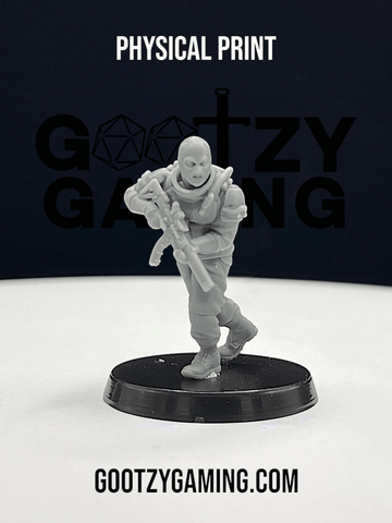 Arsenal Freelancers: Vulcan Trooper 2 - Arsenal Official Miniature - Skull Forge Studios - Gootzy Gaming