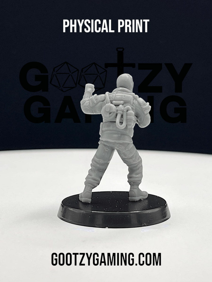 Arsenal Freelancers: Vulcan Trooper 3 - Arsenal Official Miniature - Skull Forge Studios - Gootzy Gaming