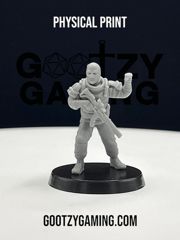 Arsenal Freelancers: Vulcan Trooper 3 - Arsenal Official Miniature - Skull Forge Studios - Gootzy Gaming