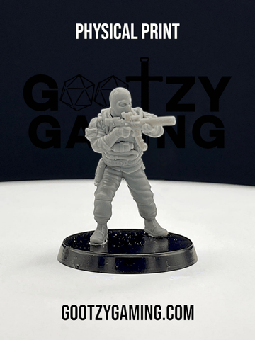 Arsenal Freelancers: Vulcan Trooper 4 - Arsenal Official Miniature - Skull Forge Studios - Gootzy Gaming