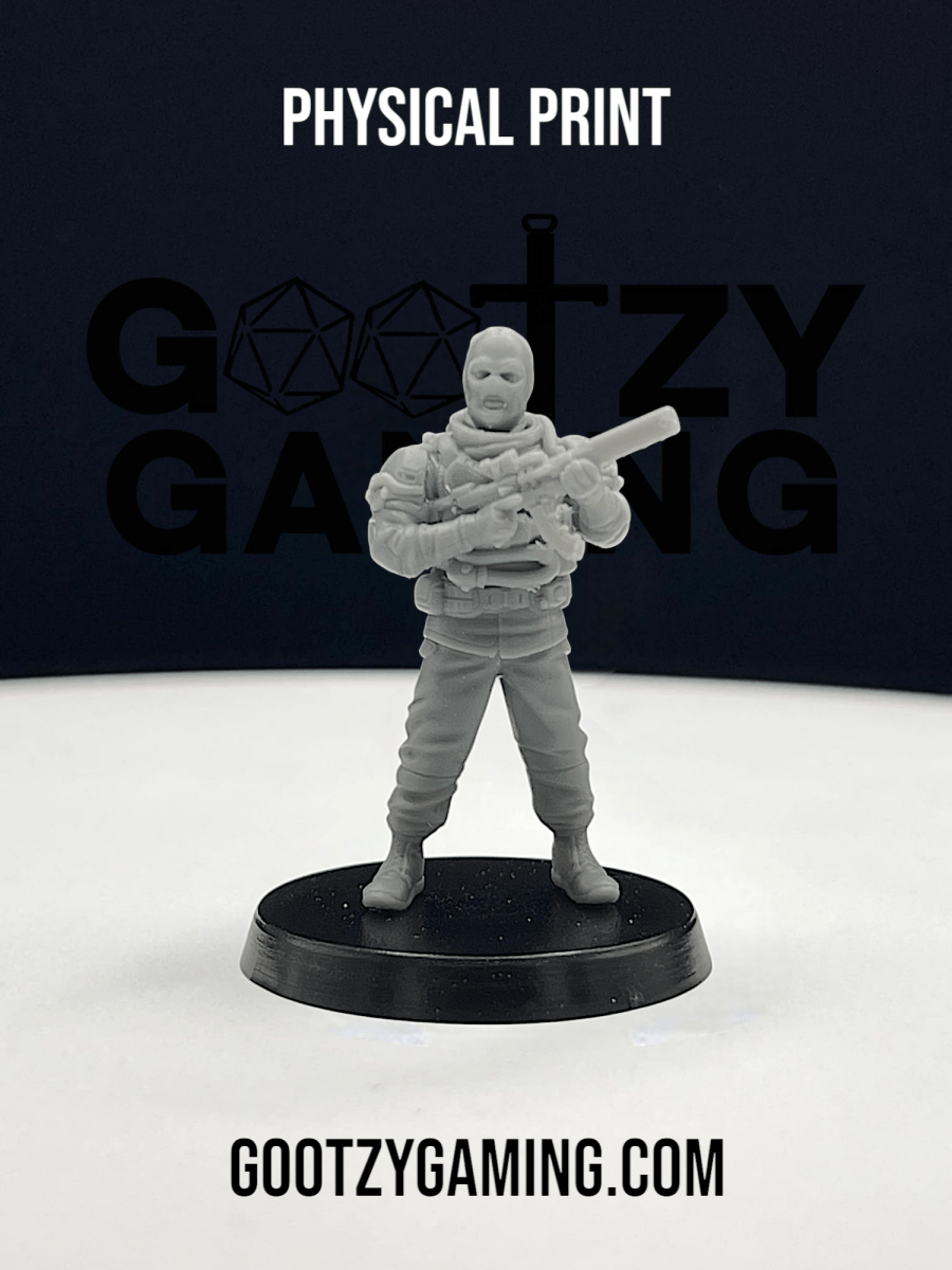 Arsenal Freelancers: Vulcan Trooper 5 - Arsenal Official Miniature - Skull Forge Studios - Gootzy Gaming