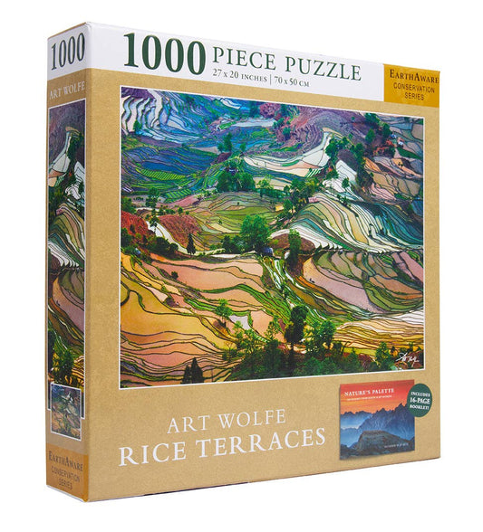 Art Wolfe: Rice Terraces 1,000 Piece Puzzle - Gootzy Gaming