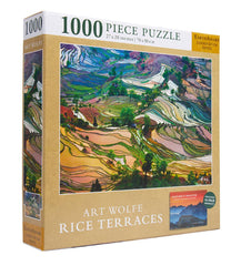 Art Wolfe: Rice Terraces 1,000 Piece Puzzle - Gootzy Gaming