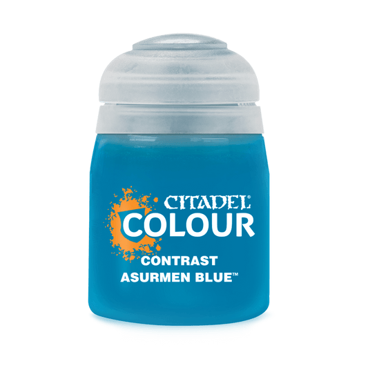 Asurmen Blue - Contrast Acrylic Miniatures Paint - Citadel Colour - 18 mL - Gootzy Gaming