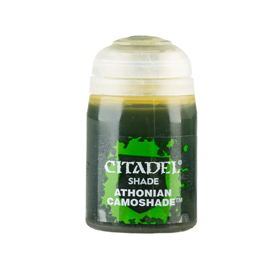Athonian Camoshade - Shade / Wash Matte Acrylic Miniatures Paint - Citadel Colour - 18 mL - Gootzy Gaming