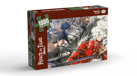 Attack on Titan 1000 Piece Puzzle - Gootzy Gaming