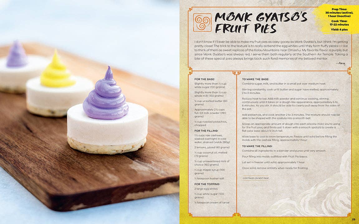Avatar The Last Airbender - The Official Cookbook - Gootzy Gaming