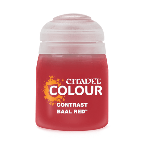 Baal Red - Contrast Acrylic Miniatures Paint - Citadel Colour - 18 mL - Gootzy Gaming