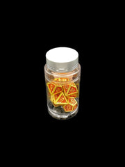 Bard's Fight Song - Metal 7 Dice Set - D&D Dice - Gootzy Gaming