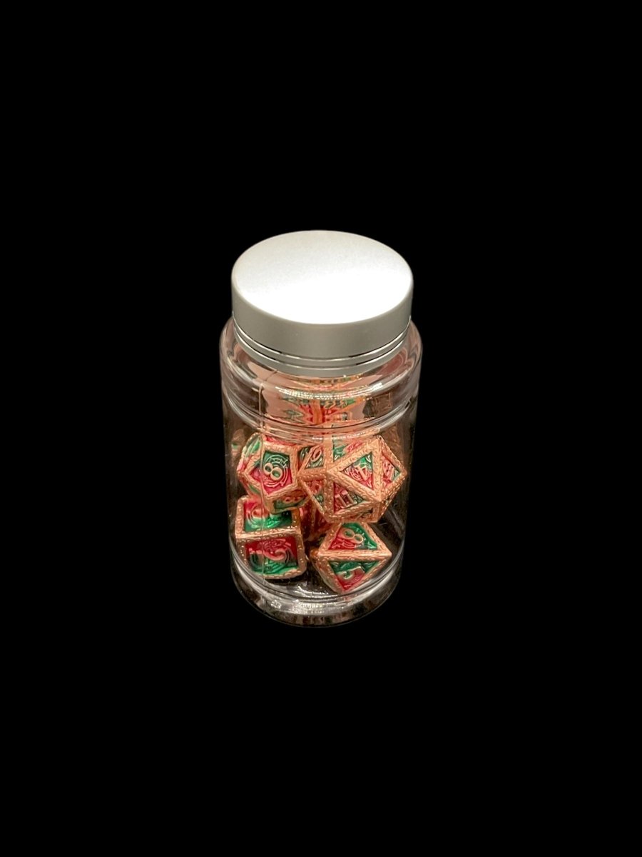 Bard's Trance - Metal 7 Dice Set - D&D Dice - Gootzy Gaming