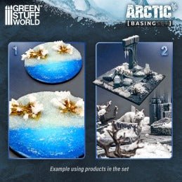 Basing Sets - Arctic - Green Stuff World - Gootzy Gaming