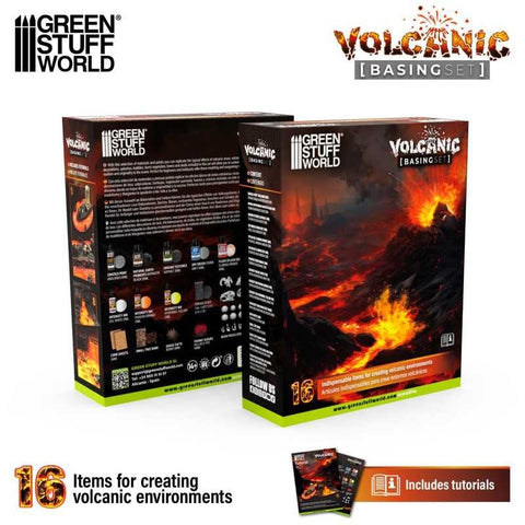 Basing Sets - Volcanic - Green Stuff World - Gootzy Gaming