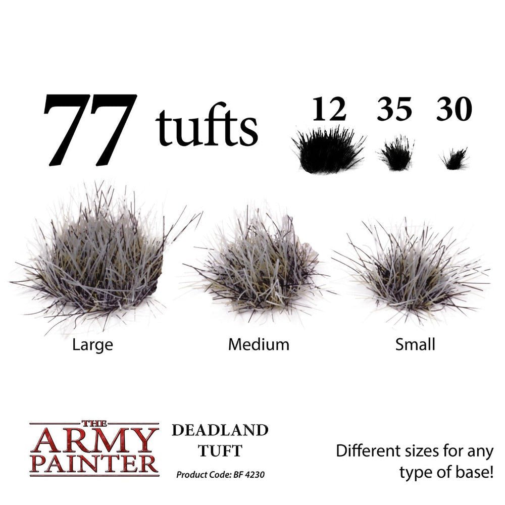 Battlefield: Foliage - Deadland Tuft - The Army Painter - 77x Self Adhesives - Gootzy Gaming