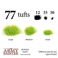 Battlefield: Foliage - Jungle Tuft - The Army Painter - 77x Self Adhesives - Gootzy Gaming