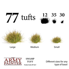 Battlefield: Foliage - Swamp Tuft - The Army Painter - 77x Self Adhesives - Gootzy Gaming