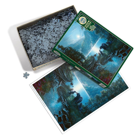 Bear Night 1000 Piece Puzzle - Gootzy Gaming