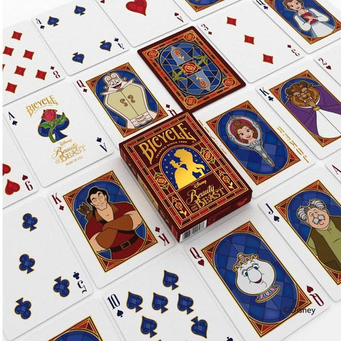 Beauty and the Beast Playing Cards - Gootzy Gaming