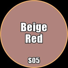 Beige Red - Premium Matte Acrylic Miniatures Paint - Monument Hobbies - 22 mL Dropper Bottle - Gootzy Gaming