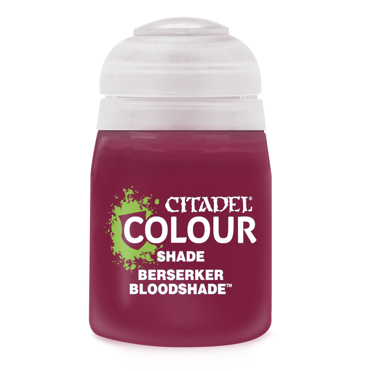 Berserker Bloodshade - Shade / Wash Matte Acrylic Miniatures Paint - Citadel Colour - 18 mL - Gootzy Gaming