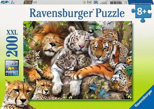 Big Cat Nap 200 XXL Piece Puzzle - Gootzy Gaming