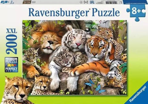 Big Cat Nap 200 XXL Piece Puzzle - Gootzy Gaming