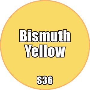 Bismuth Yellow - Premium Matte Acrylic Miniatures Paint - Monument Hobbies - 22 mL Dropper Bottle - Gootzy Gaming