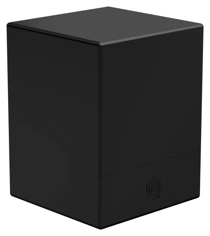 Black - Boulder 100+ Solid Deck Box - Gootzy Gaming
