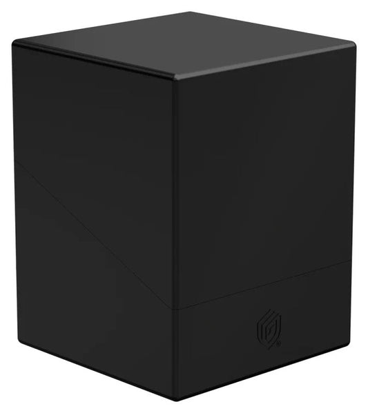 Black - Boulder 100+ Solid Deck Box - Gootzy Gaming
