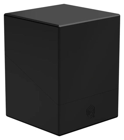 Black - Boulder 100+ Solid Deck Box - Gootzy Gaming