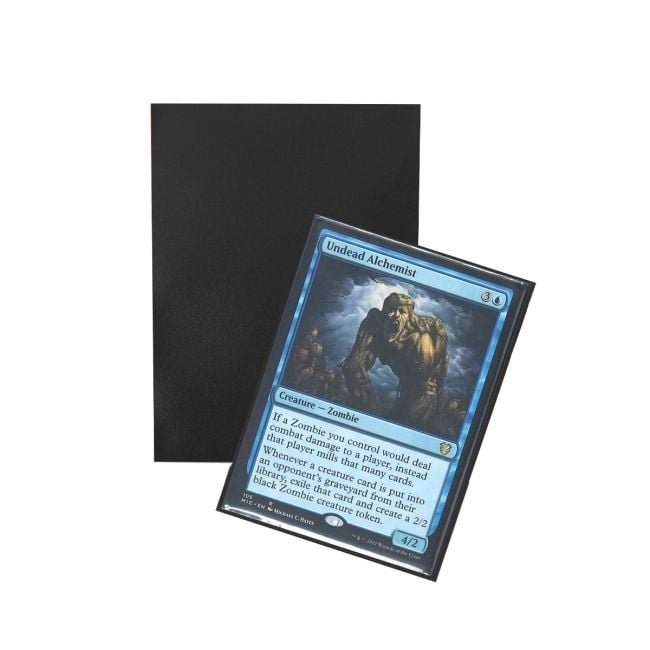 Black - Spectrum Iridian Matte Card Sleeves - 100 Count - Gootzy Gaming