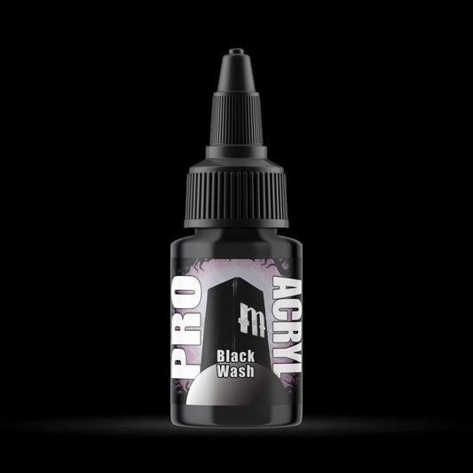 Black Wash - Diluted Acrylic Ink - Monument Hobbies - 22 mL Dropper Bottle - Gootzy Gaming